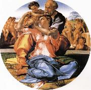 Michelangelo Buonarroti Holy Family painting